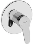 Hansa EHM FM-Set f. Brausebatt. HANSAMIX 8185 Ros. rund chr
