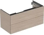 Geberit ONE Unterschrank f&uuml;r WT/-Platte 2 Schubl., 103,6x50,4x47cm, Eiche