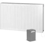 Kermi W&auml;rmepumpen-Austauschheizk&ouml;rper x-flair Profil-K, Typ22, 954x600 mm...