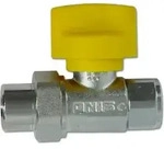 Wolf Gaskugelhahn Durchgangsform Rp 1/2" mit thermischer Sicherung