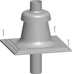 Wolf Schachtabdeckung DN80 Edelstahl f&uuml;r starre Systeme