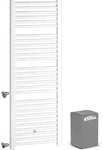 Kermi Badheizk&ouml;rper Basic-D, gerade, 1172x450 mm (H x L), wei&szlig;, NA 500, links