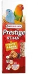 Versele-Laga Prestige Sticks kleine Papageien mit N&uuml;ssen & Rosinentopping 1x2...