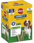 Pedigree Dentastix T&auml;gliche Frische Multipack f&uuml;r mittelgro&szlig;e Hunde 4x7...