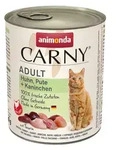 Animonda Carny Adult Pute, Huhn + Kaninchen 6x800 g