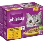 Whiskas Whiskas Multipack 7+ Gefl&uuml;gel Auswahl in Gelee 1x1.02 kg