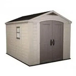 Factor 8x8 Gartenhaus, Farbe: Beige-Taupe