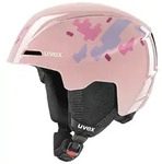 Uvex VITI - Skihelm f&uuml;r Kinder - 51-55cm (15) pink puzzle