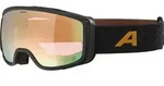 Alpina BIVIO Q - Skibrille / Snowboardbrille - black-gold matt