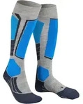 FALKE SK2 Intermediate - Skisocken f&uuml;r Herren - Skiing Kniestr&uuml;mpfe - light gre...
