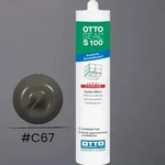 OTTOSEAL&reg; S 100 Sanit&auml;rsilikon 300 ml &ndash; anthrazit &ndash; UV-best&auml;ndig &
