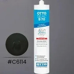 OTTOSEAL&reg; S 70 Silikon 310 ml &ndash; schwarz matt C6114 &ndash; f&uuml;r Marmor & Naturstein