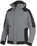 FHB Softshell-Jacke Walter 78518 Gr. S grau/schwarz