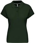 Kariban Cotton Classics-20.K242 Damen Piqu&eacute; Polo Gr. M forest green