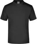 James & Nicholson Komfort-T-Shirt aus Single-Jersey Herren JN001 Gr. S black