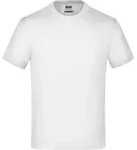 James & Nicholson Basic T-Shirt Kinder JN019 Gr. 2XL-158/164 white