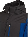 FHB Herren Softshelljacke Jannik 79105 Gr. 2XL royalblau/schwarz