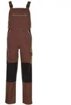 Planam Latzhose Canvas 320 Gr. 29 braun/schwarz