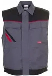 Planam Weste Highline Gr. L schiefer/schwarz/rot