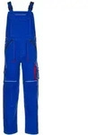 Planam Latzhose Basalt Gr. 46 kornblau/rot