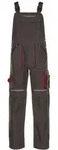 Planam Latzhose Basalt Gr. 64 oliv/rot