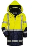 Elysee Warnschutzparka Jekyll XL gelb/marine