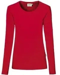 HAKRO Damen-Longsleeve Performance #179 Gr. XL rot