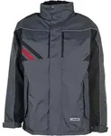 Planam Winterjacke Highline Gr. 2XL schiefer/schwarz/rot