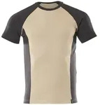 Mascot T-Shirt POTSDAM UNIQUE 50567 Gr. M hellkhaki/schwarz
