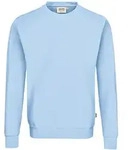 HAKRO Sweatshirt Performance #475 Gr. M eisblau