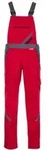 Planam Latzhose Highline Damen, Gr. 36 rot/schiefer/schwarz