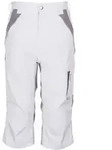 Planam Dreiviertel-Hose Plaline Gr. XS reinwei&szlig;/zink