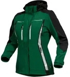Leibw&auml;chter Sommer-Softshelljacke Damen FLXDS Gr. 50 gr&uuml;n/schwarz