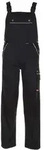 Planam Latzhose Canvas 320 Gr. 48 schwarz