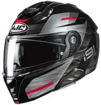 Hjc i91 DUSK MC1 ANTHRAZIT/SCHWARZ/ROT S (55-56)
