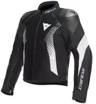 Dainese SUPER RIDER 2 ABSOLUTESHELL JACKE SCHWARZ/WEI&szlig; 50