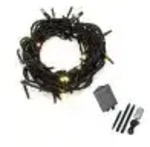 3623-800SP LED Solar Lichterkette 200 bernsteinf. Dioden