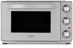 Caso Design-Minibackofen TO26 SilverStyle inkl. Pizzastein