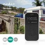 Nedis RDFM1110SI UKW/AM Radio 1,5W