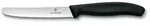 6.7833 Victorinox Tomatenmesser SwissClassic rund, Well., schwarz