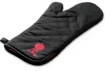 6472 Weber Grillhandschuh Schwarz mit rotem Kugelgrill