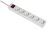 Hama 108833 6F-ST.DOSE M.S.U.KS. 5M Steckdosenleiste