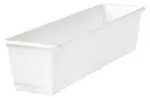 Blumenkasten standard wei&szlig;, 60x17