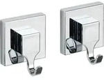 Wenko 22688100 Vacuum Lock Quadro Wandhaken 2er