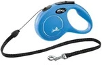 80283 Flexi Leine New Classic M 5 m, Seil, bis 20kg blau