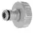 18222-20 "Hahnverbinder 33,3mm (G 1"")"