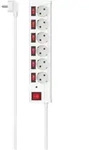 Hama 223157 Steckdosenleiste 6-fach 1,5m,einzel schaltbar
