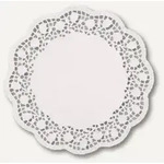 PapStar 18270 250 Tortenspitzen rund d:30cm wei&szlig;