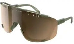 POC Devour Fahrradbrille Epidote Green Translucent