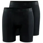 Craft Core Dry 6" Herren Boxershorts 2er-Pack schwarz Gr. M